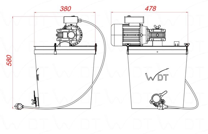 Кремувалка на відро ACM33 (на 33 літри) - Зображення 11