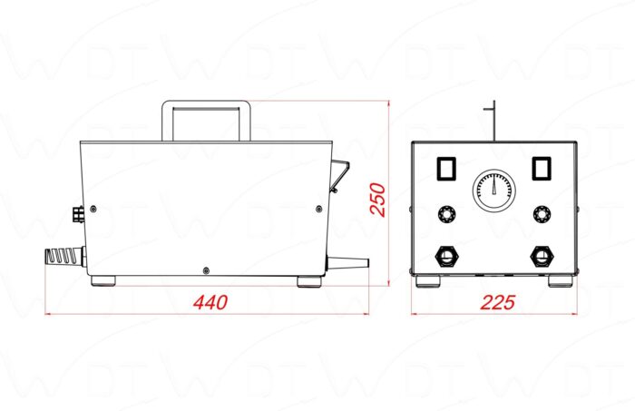Ручний ін'єктор Inject box mi1x на один пістолет - Зображення 4