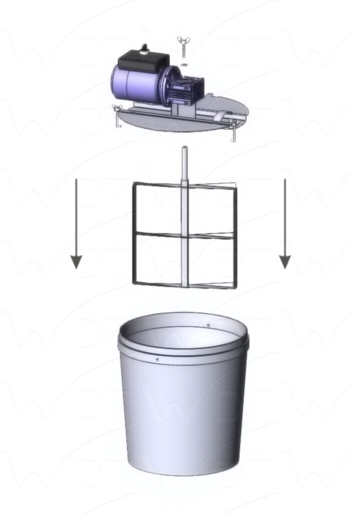Кремовалка на відро ACM33T (33літри з вбудованим таймером) - Зображення 10