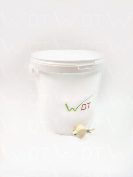 Відро пластикове для кремувалки (33 літра) з краном.