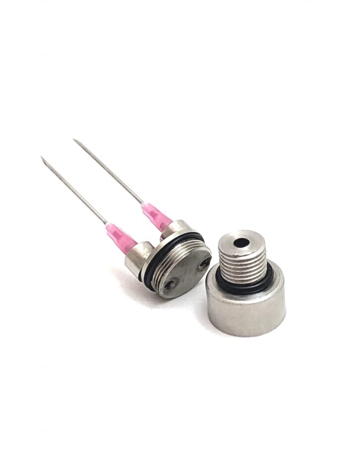 Перехідний ковпачок з різьбою 1/4 для двох голок типу g18 - Зображення 3