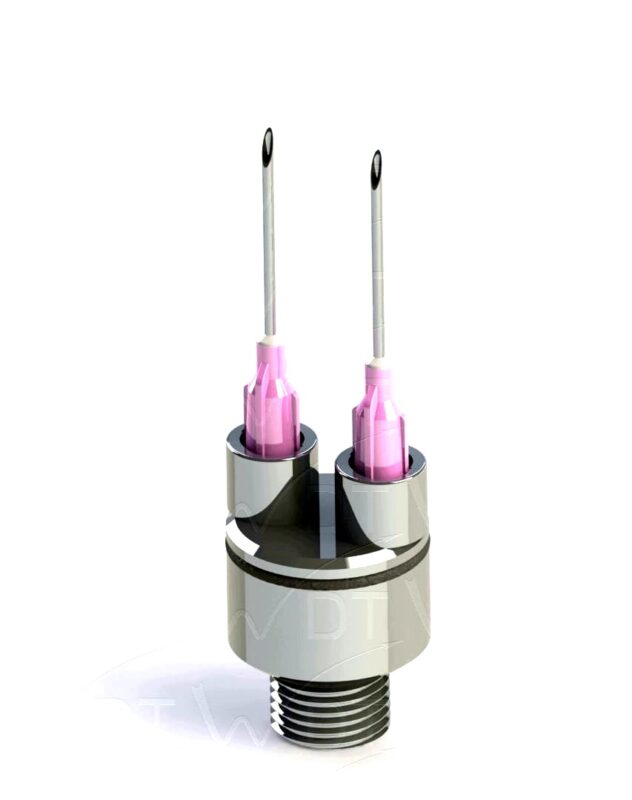 Перехідник для ін'єктора під медичні голки g18