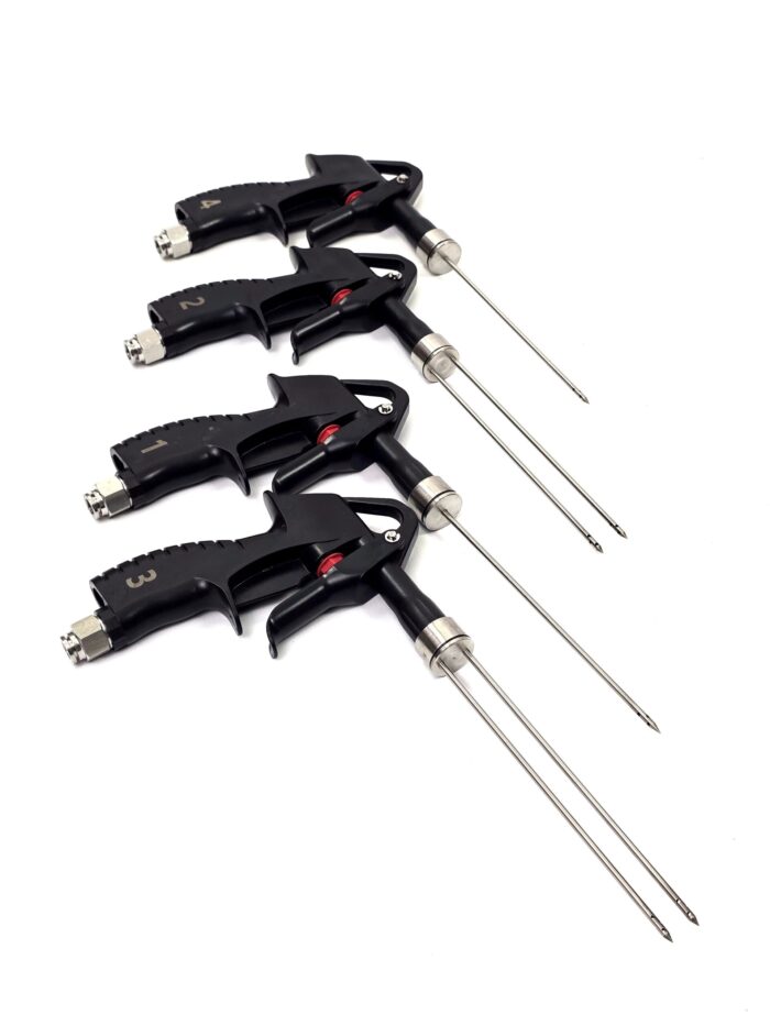 Ручний ін'єктор для м'яса Inject box mi4x на чотири пістолети - Зображення 4